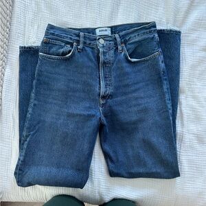 Agolde 90'S PINCH WAIST HIGH RISE STRAIGHT in Range